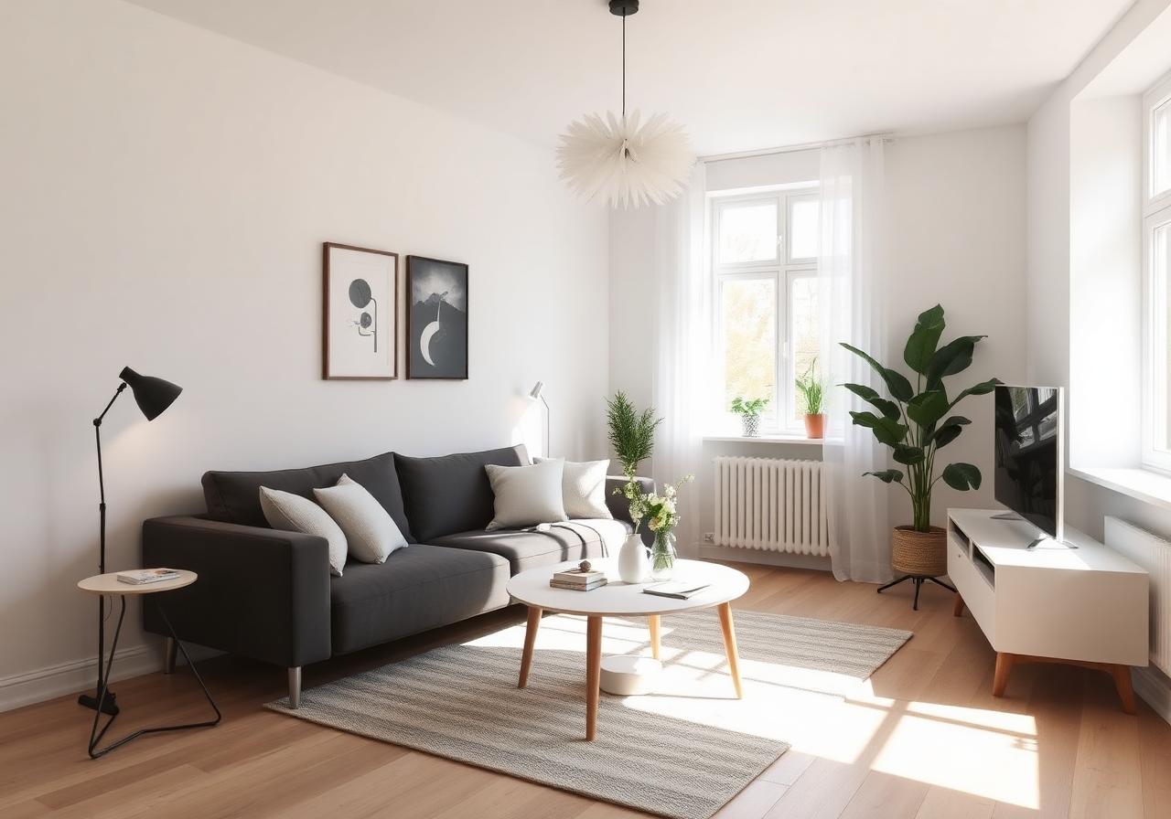 Nymalt bolig klar for salg
