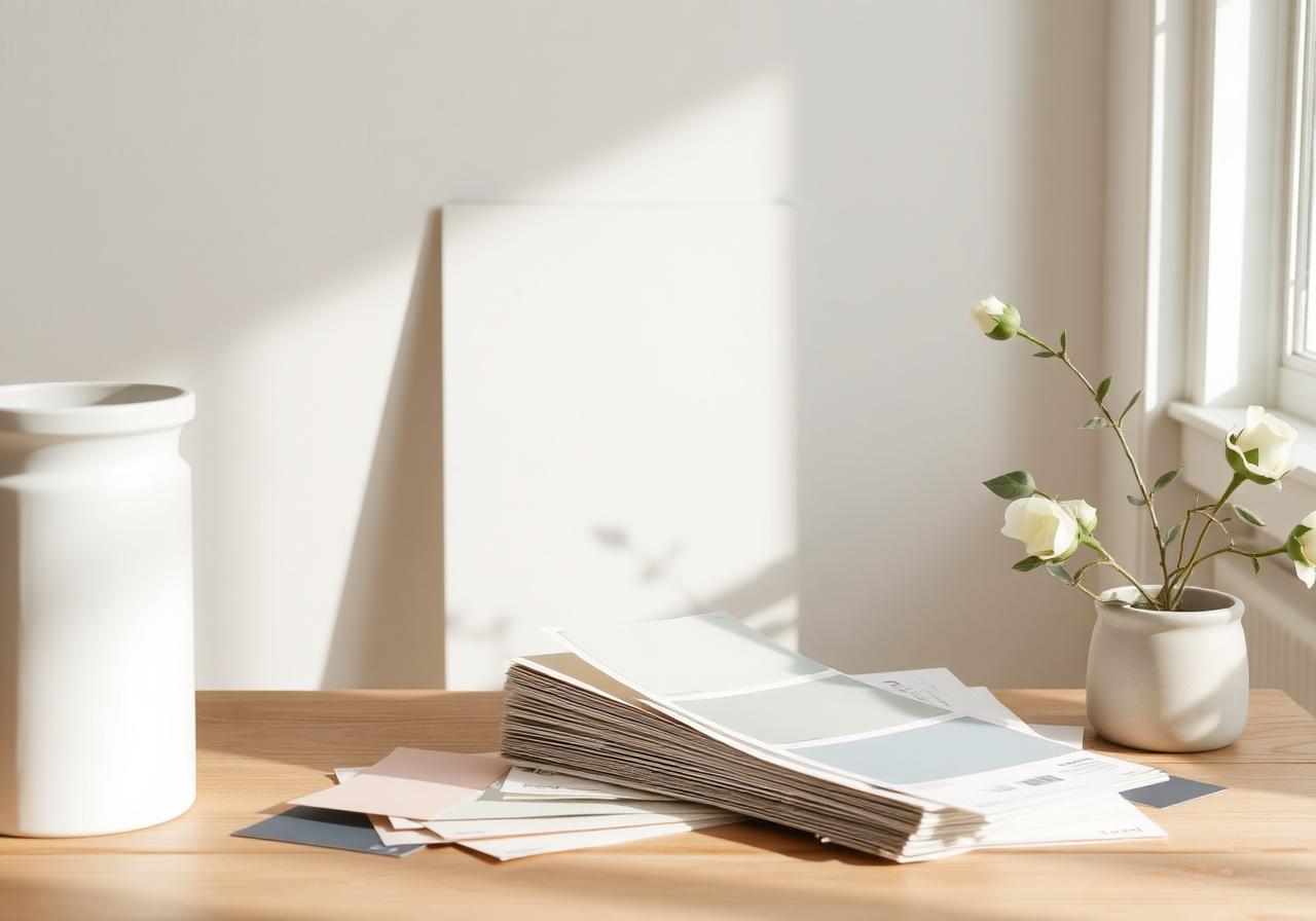 Fargekart og paletter for innvendig maling